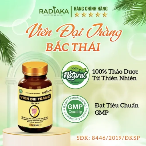 Viên đại tràng Bắc Thái Radiaka