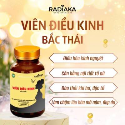 Viên điều kinh Bắc Thái Radiaka